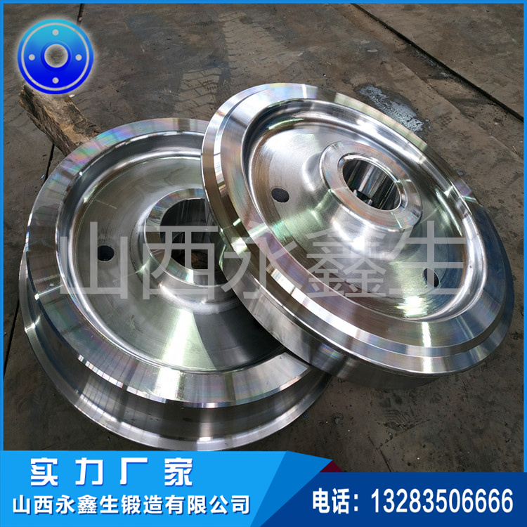海綿鐵回轉(zhuǎn)窯車(chē)輪鍛件