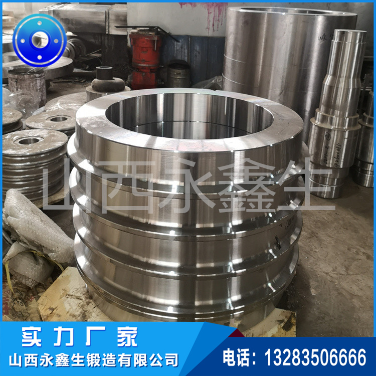 鍛造回轉(zhuǎn)窯鍛造托輪鍛件 鍛造回轉(zhuǎn)窯鍛造托輪鍛件