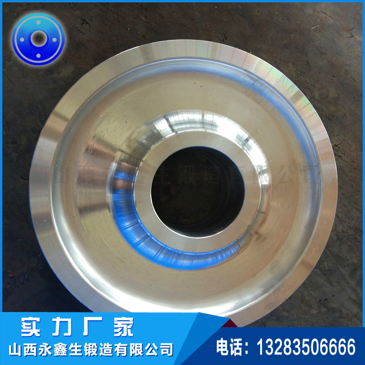 鍛造船下水用車(chē)輪鍛件